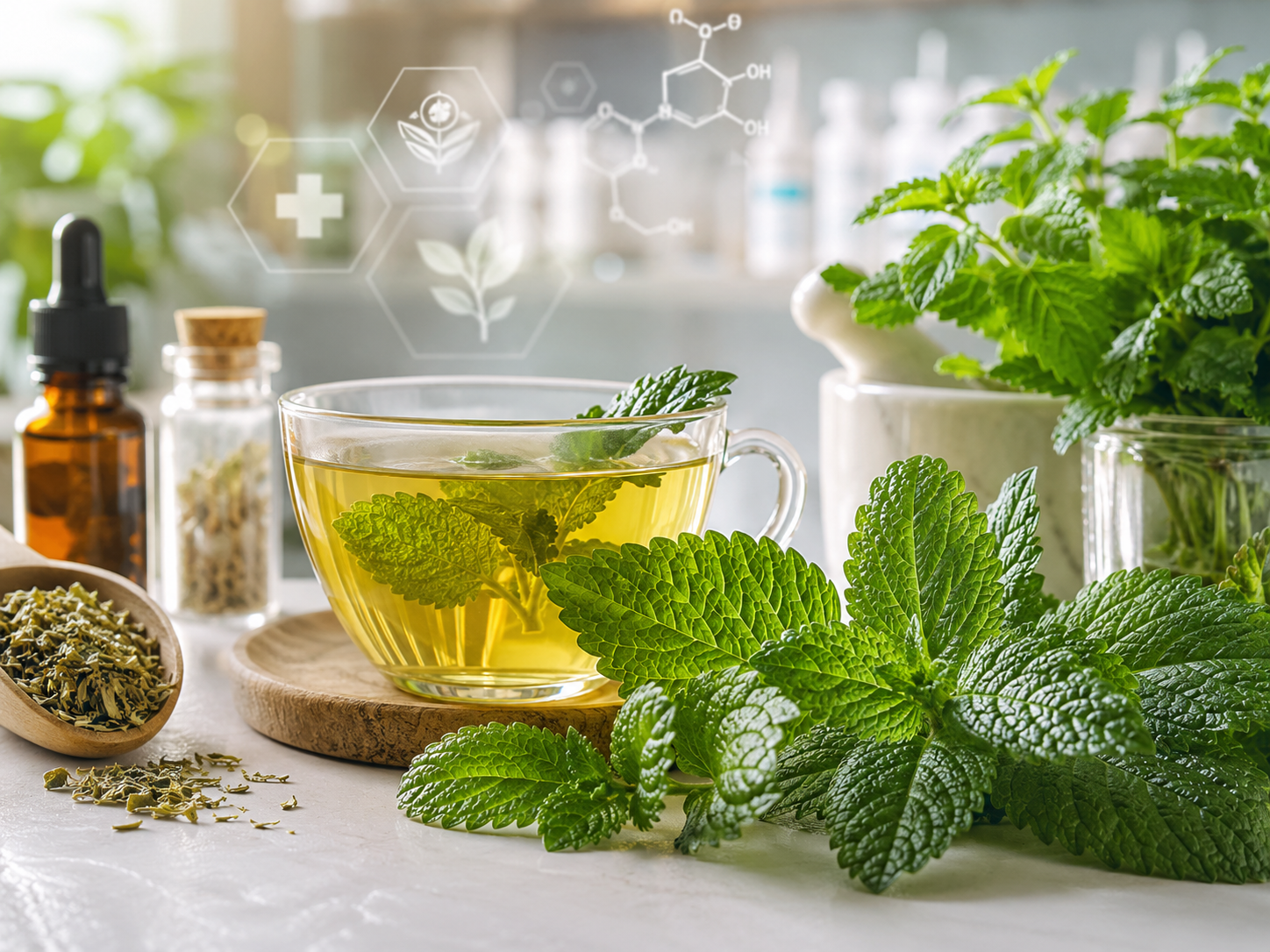 mélisse officinale feuilles infusion phytothérapie