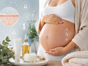 prévention vergetures grossesse soins crème huile