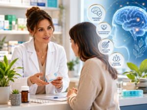 trouble anxieux traitement médicamenteux pharmacien conseil