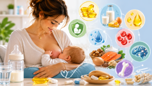 Allaitement, vitamines, complements alimentaires
