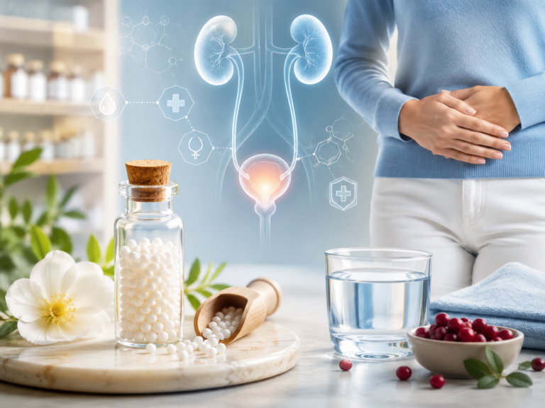 homéopathie cystite granules et voies urinaires