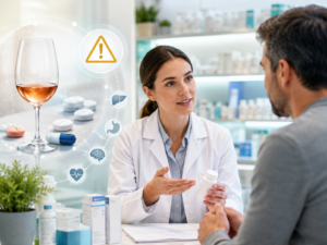 interactions alcool médicaments risques pharmacien conseil