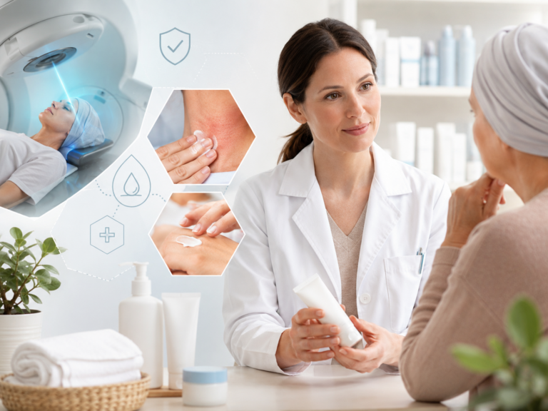 radiothérapie effets secondaires soins de la peau conseils pharmacien
