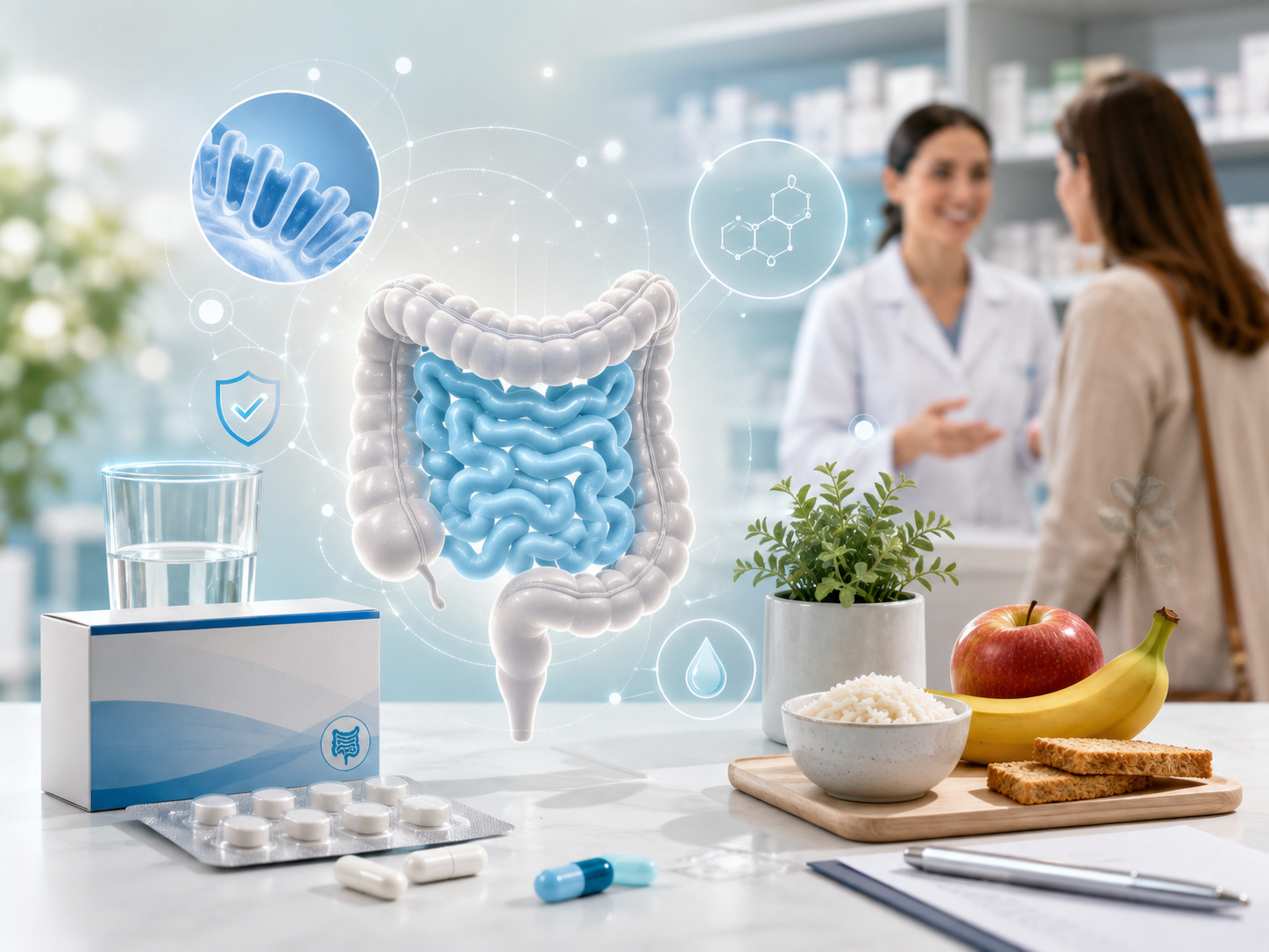 antidiarrhéiques mécanismes d'action et conseils au comptoir