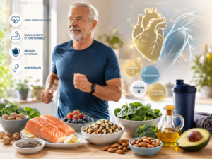 micronutrition sportif senior aliments bons pour le cœur et les muscles après 60 ans
