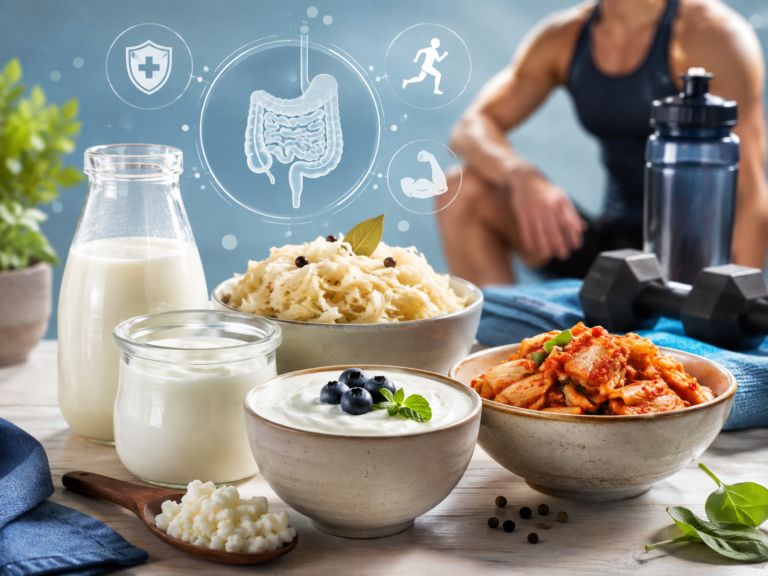 alimentation fermentée sport kéfir yaourt choucroute kimchi pour les sportifs