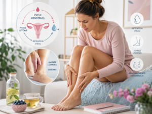 rétention d'eau prémenstruelle