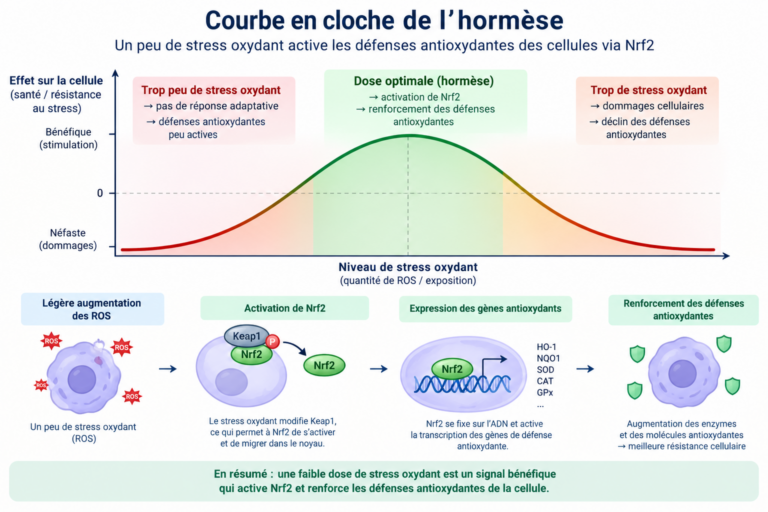 Stress oxydant, hormèse, Nrf2